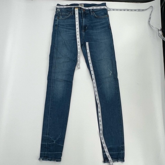Citizens Of Humanity Rocket High Rise Skinny Distressed Jeans Size 29 Junior's - Picture 5 of 7